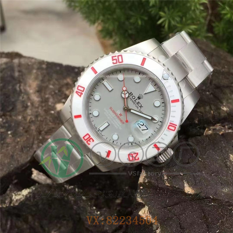 VS廠勞力士改裝DIW白陶瓷圈SUB水鬼做工會一眼假存在嗎