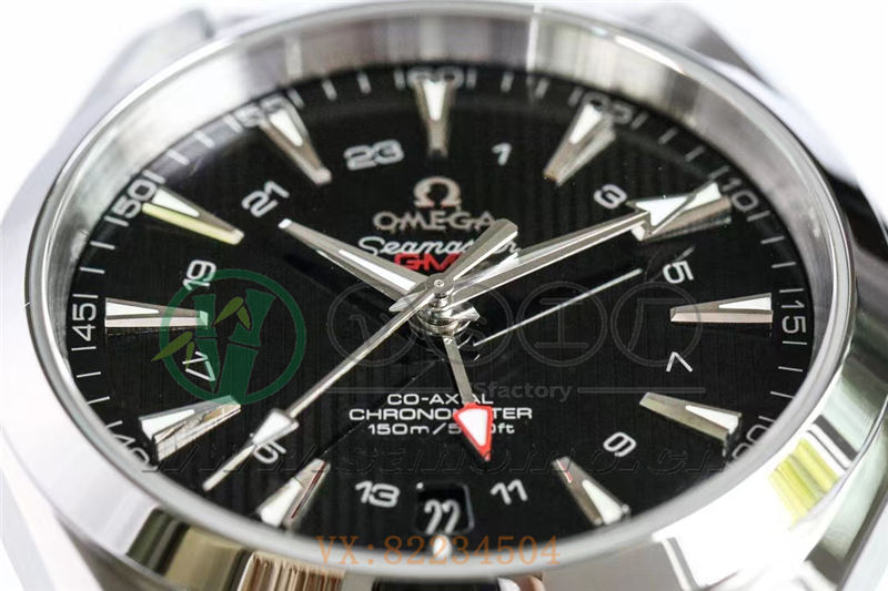 VS廠歐米茄海馬150米GMT黑盤細(xì)節(jié)如何（vs廠海馬150雙時(shí)區(qū)值得入手嗎）