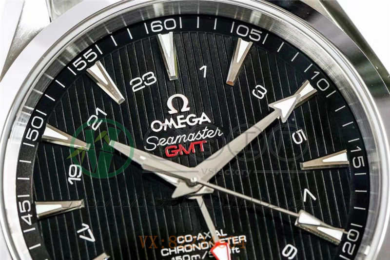 VS廠歐米茄海馬150米GMT黑盤細(xì)節(jié)如何（vs廠海馬150雙時(shí)區(qū)值得入手嗎）