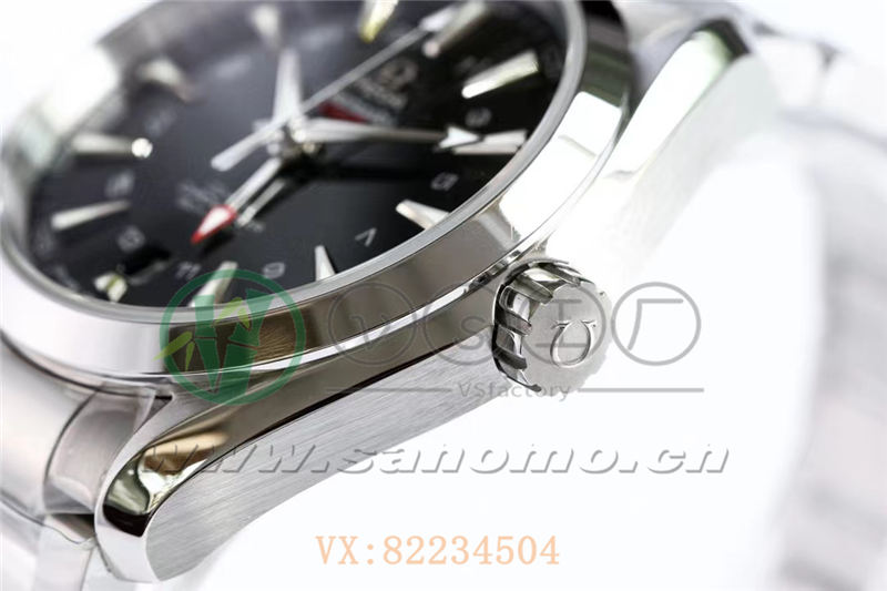 VS廠歐米茄海馬150米GMT黑盤細(xì)節(jié)如何（vs廠海馬150雙時(shí)區(qū)值得入手嗎）