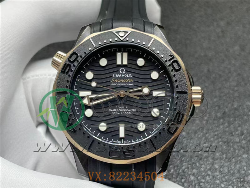 vs廠海馬300墨黑間玫瑰金款做工評測（vs廠海馬300墨黑盤怎么樣）