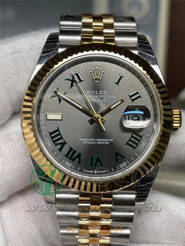 VS廠勞力士36日志型間金綠蘿細(xì)節(jié)怎么樣