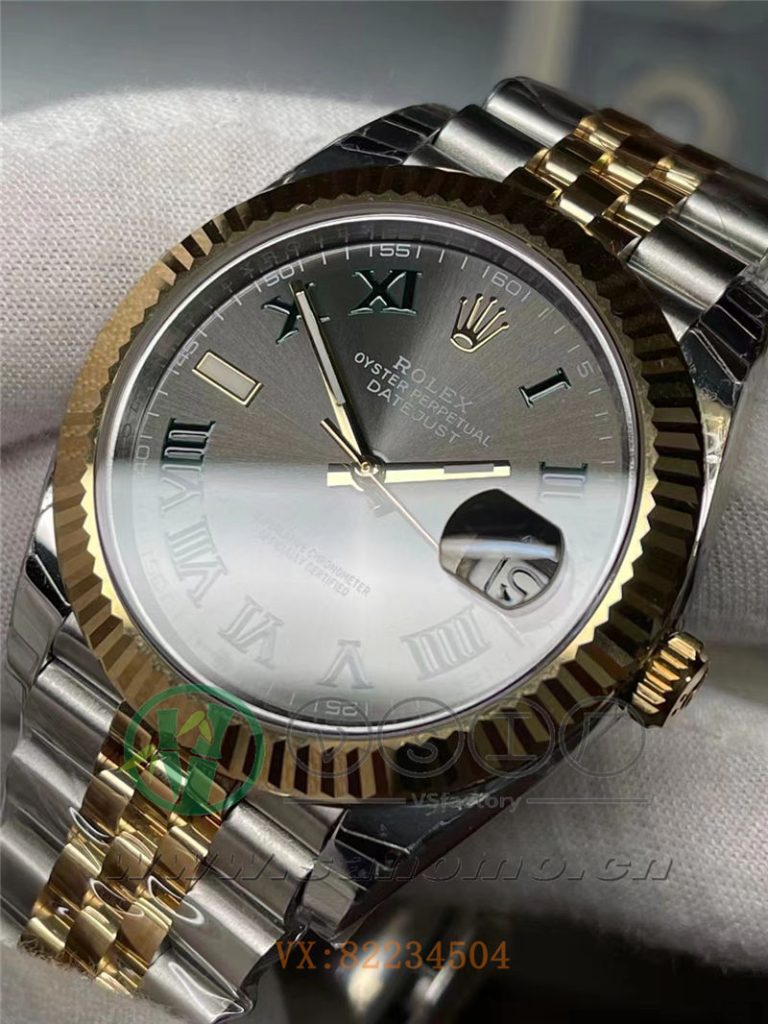 VS廠勞力士36日志型間金綠蘿細(xì)節(jié)怎么樣