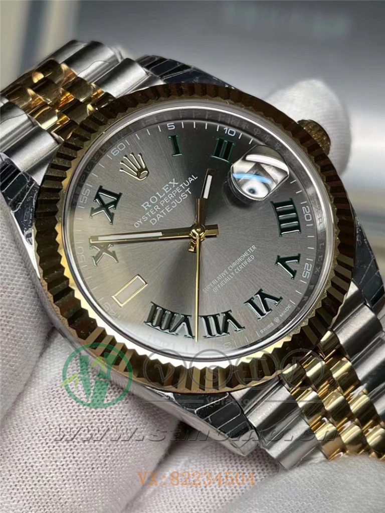 VS廠勞力士36日志型間金綠蘿細(xì)節(jié)怎么樣