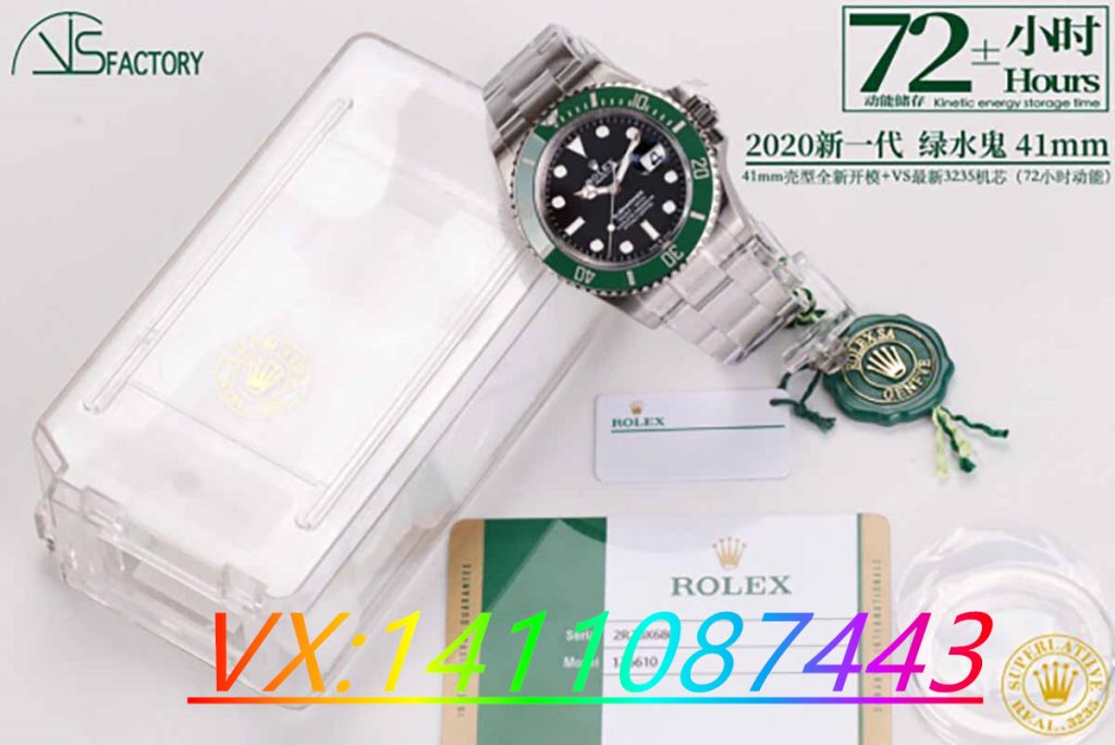 VS廠勞力士做工怎么樣？VS廠勞力士41mm綠水鬼對比正品真的有破綻嗎？