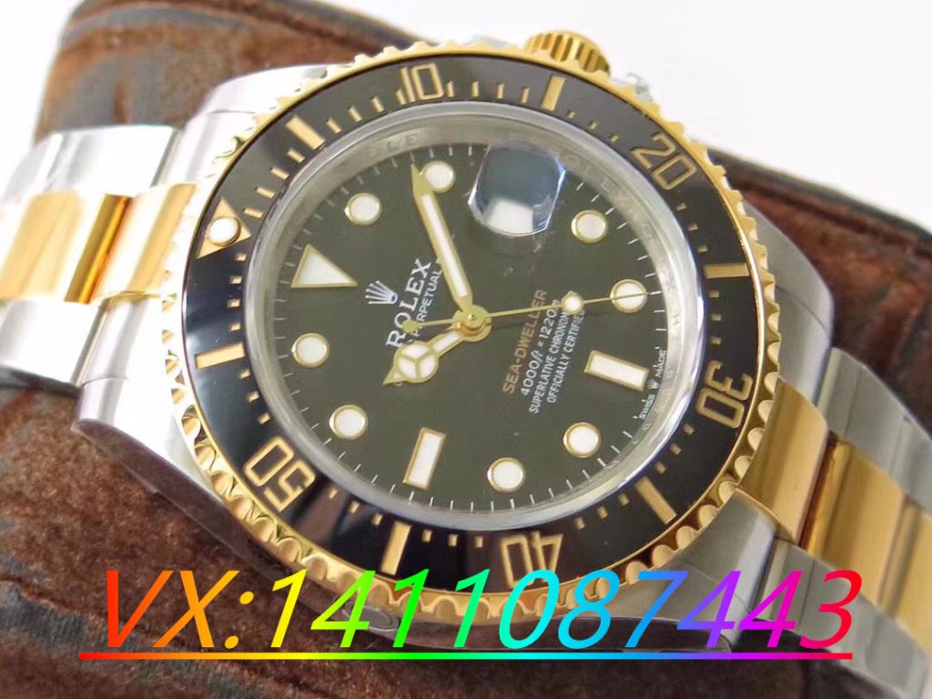 VS廠勞力士間金海使126603做工質量評測