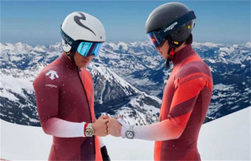 激情時刻永恒留存：浪琴表與高山滑雪隊合作