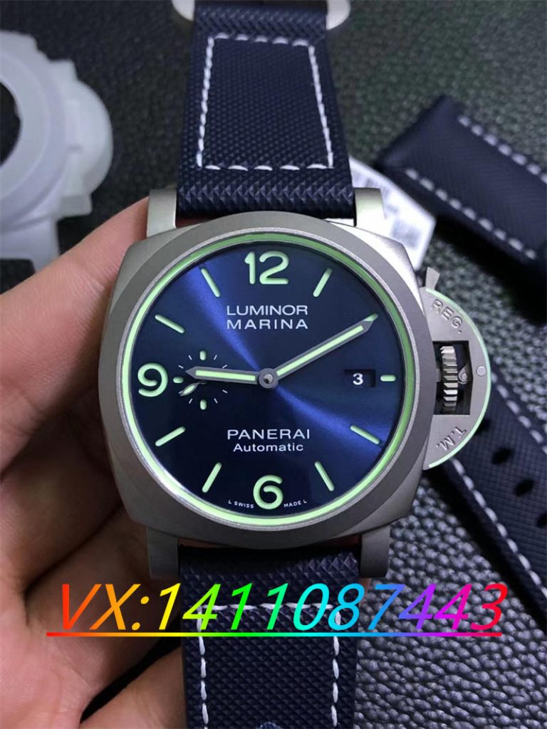 探索VS廠沛納海PAM1117：鈦金屬腕表的新境界