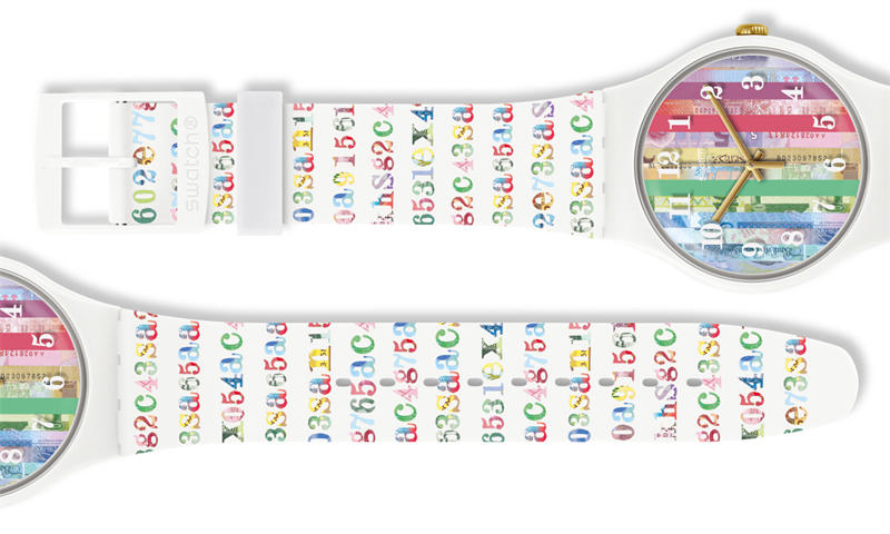 綻放獨特光彩！Swatch COLOURSHIFT腕表耀眼亮相《經濟學人》175周年慶