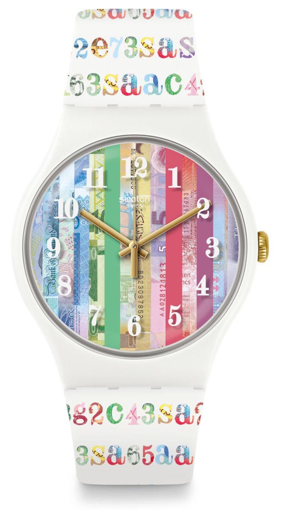 綻放獨特光彩！Swatch COLOURSHIFT腕表耀眼亮相《經濟學人》175周年慶