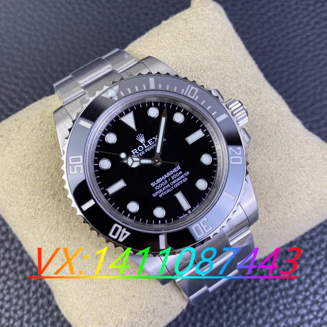 VS廠勞力士無(wú)日歷黑水鬼41mm復(fù)刻表的細(xì)節(jié)評(píng)測(cè)