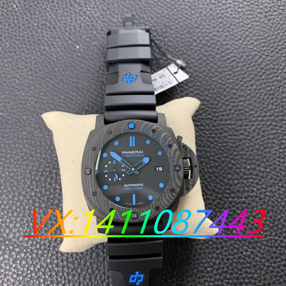 VS廠沛納海1616碳纖維材質47尺寸拆機高清實拍細節