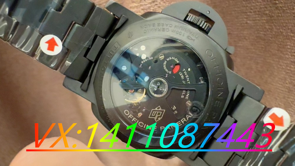 沛納海438全陶瓷復刻表完美搭配P9001機芯，揭秘重量與實拍細節