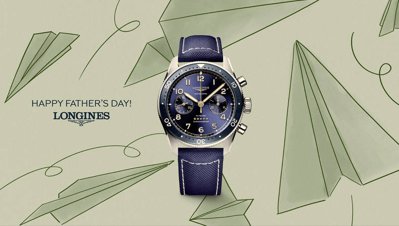 父愛永恒，浪琴先行者系列腕表致敬典雅