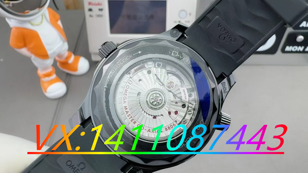 VS廠歐米茄海馬300黑武士細節評測