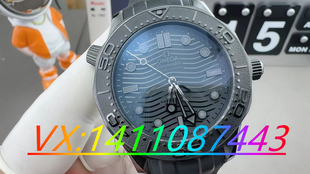 VS廠歐米茄海馬300黑武士細節評測