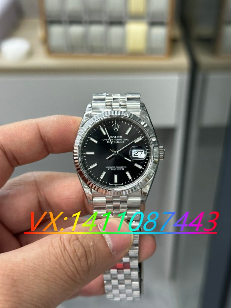 VS廠日志怎么樣—VS廠勞力士日志36黑盤搭配3235機芯做工細節評測