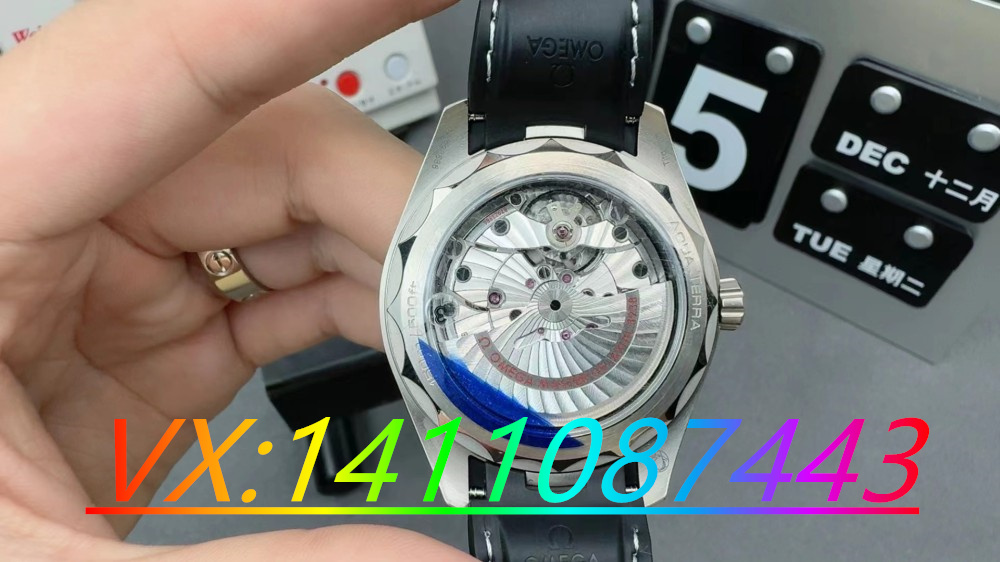 VS廠歐米茄世界時鈦灰海馬的實拍細節測評