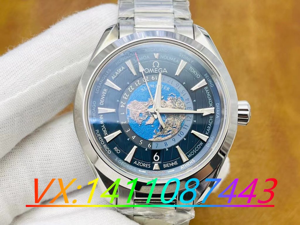 VS廠歐米茄海馬世界時搭載8938機芯對比正品是否一眼假？