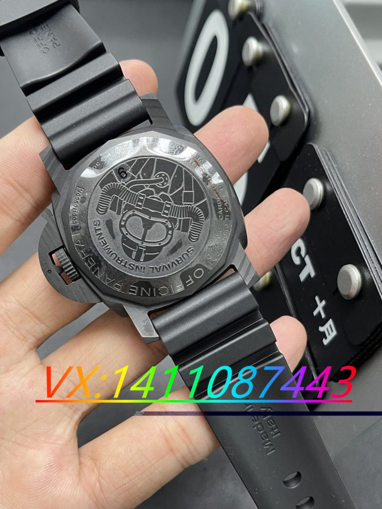 VS廠沛納海979碳纖維搭配P9010機芯的制作工藝還原度揭秘