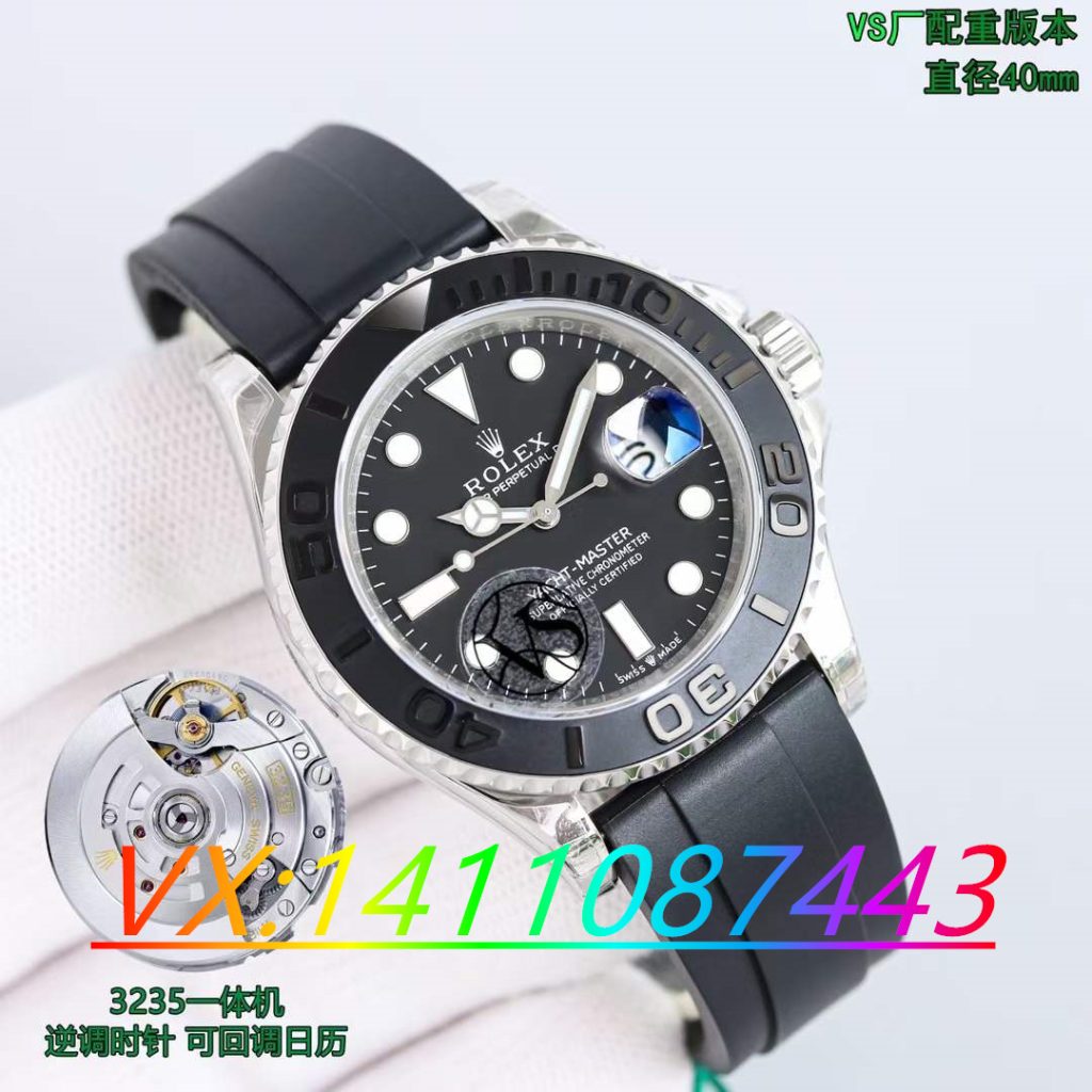 深度解析VS廠勞力士白金游艇配重版3235機芯