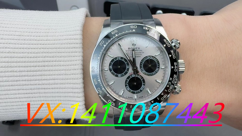 C廠勞力士水泥灰迪4131機芯真假對比測評