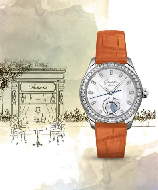 格拉蘇蒂：月相腕表與巴黎的浪漫邂逅