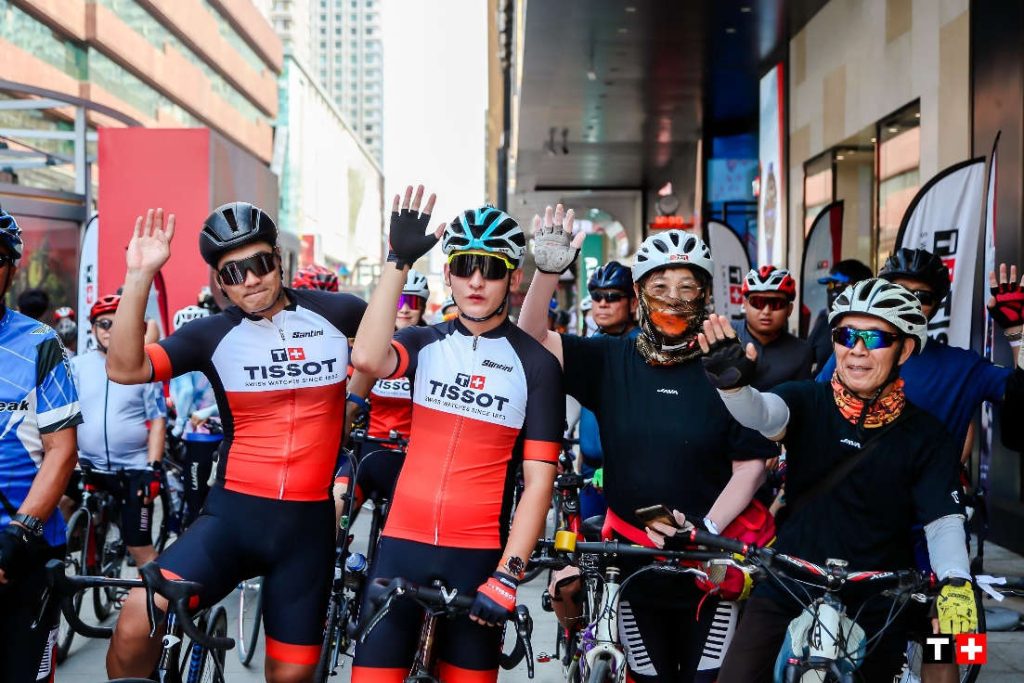 天梭騰智·無界系列，騎行盛事驚艷沈陽