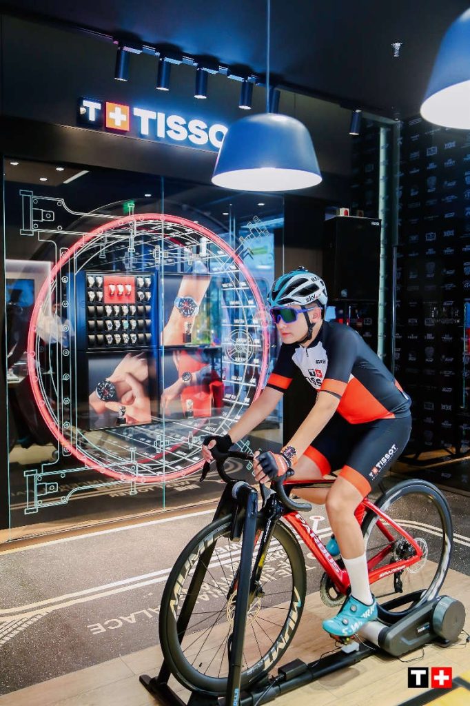 天梭騰智·無界系列，騎行盛事驚艷沈陽