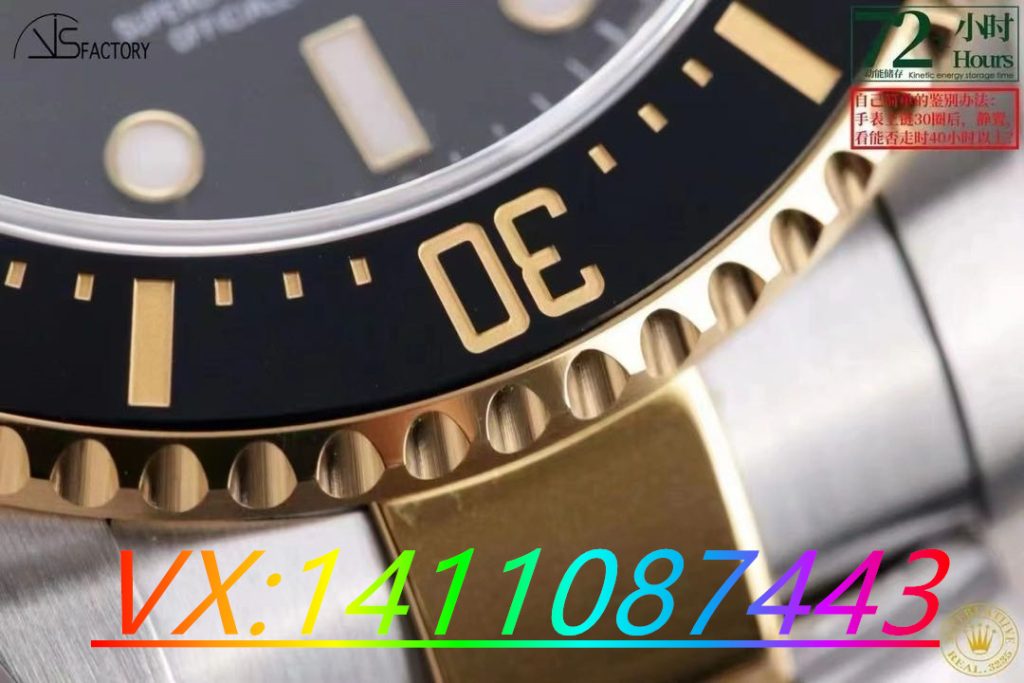 VS廠新款勞力士單黃鬼王間金海使型復刻表做工深度評測