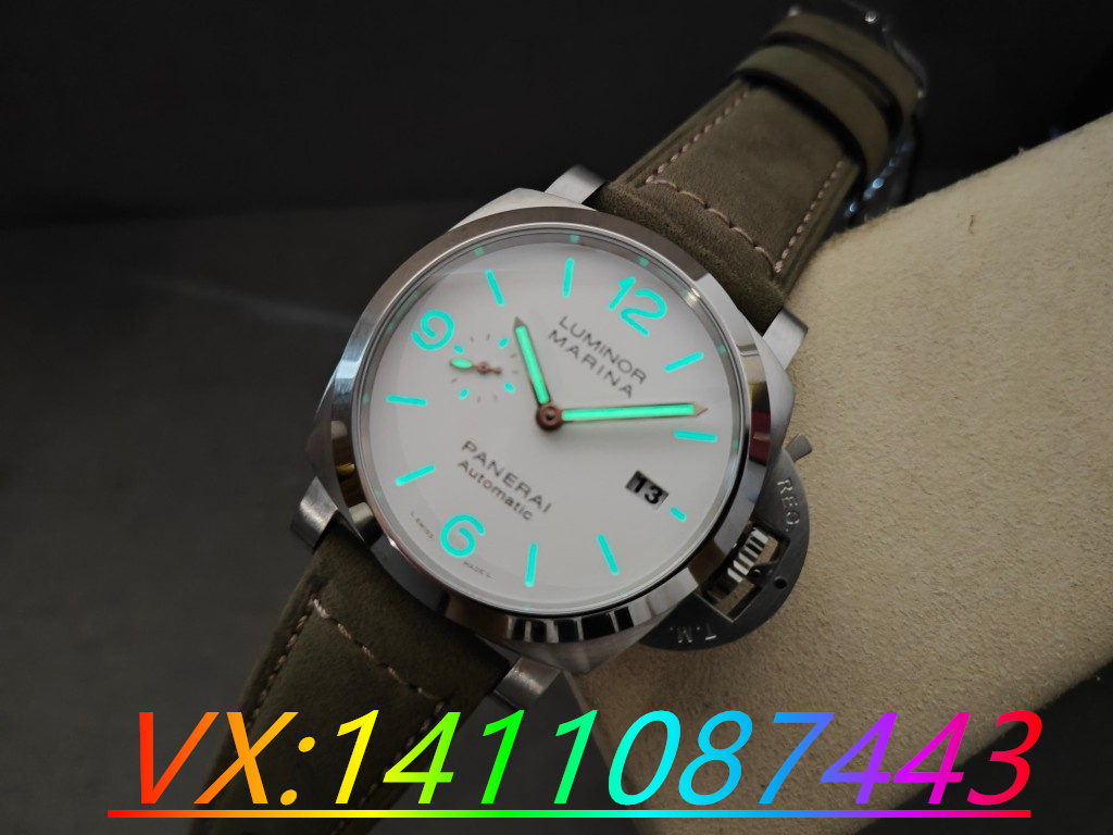 VS廠沛納海1314白馬王子搭載P9010機芯做工細(xì)節(jié)展示