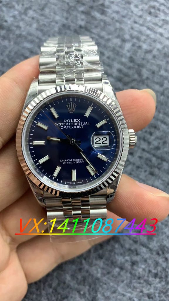 VS廠勞力士36藍盤日志做工細節測評