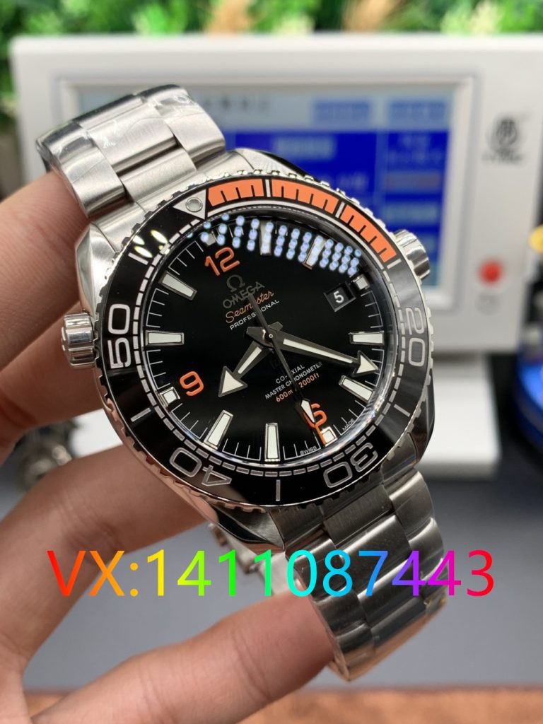 VS廠歐米茄海馬600米四分之一橙搭配8900機芯升級版細節評測