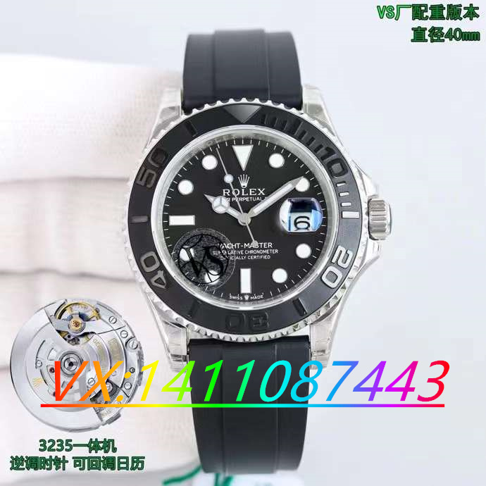 VS廠勞力士白金游艇配置版3235機芯測評