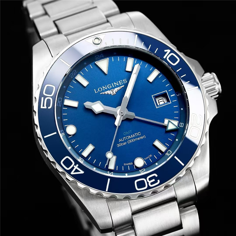 ETC工廠浪琴康卡斯潛水系列GMT腕表41mm復刻版：經典與創新的融合之美