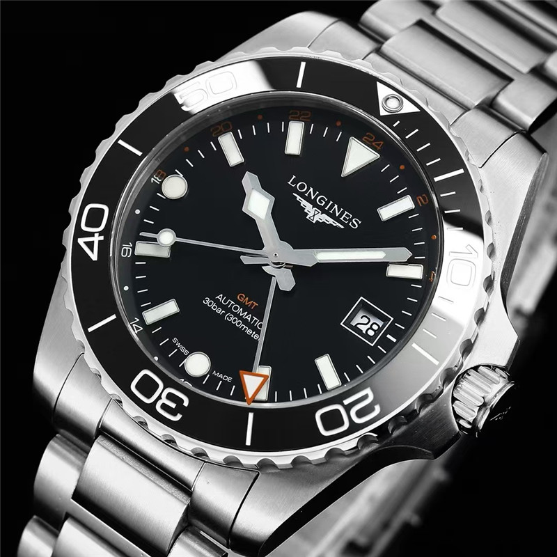 ETC工廠浪琴康卡斯潛水系列GMT腕表41mm復刻版：經典與創新的融合之美