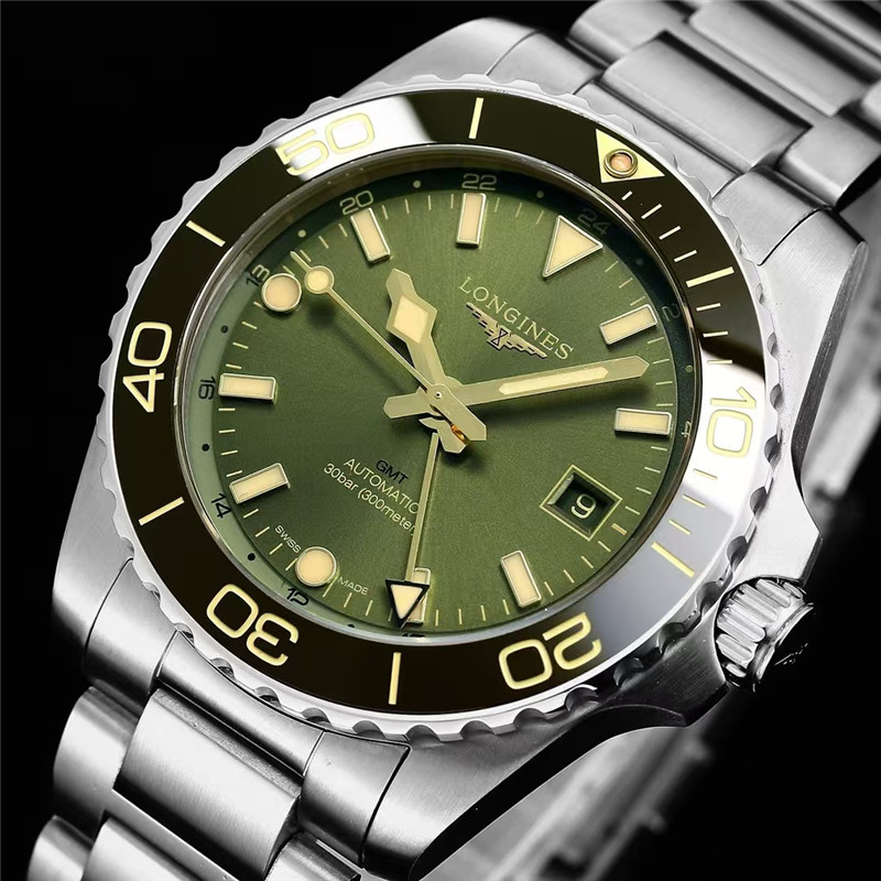 ETC工廠浪琴康卡斯潛水系列GMT腕表41mm復刻版：經典與創新的融合之美