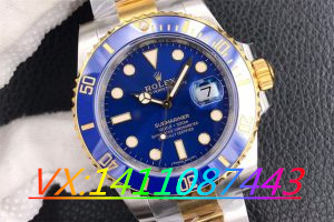 VS工廠勞力士間金藍(lán)水鬼40mm款男士復(fù)刻表怎么樣