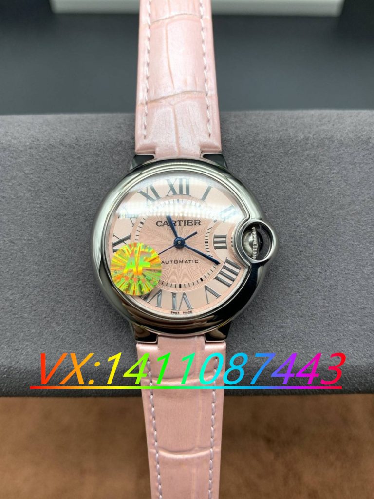 AF廠卡地亞藍氣球33mm粉氣球搭配日本機芯是否入手