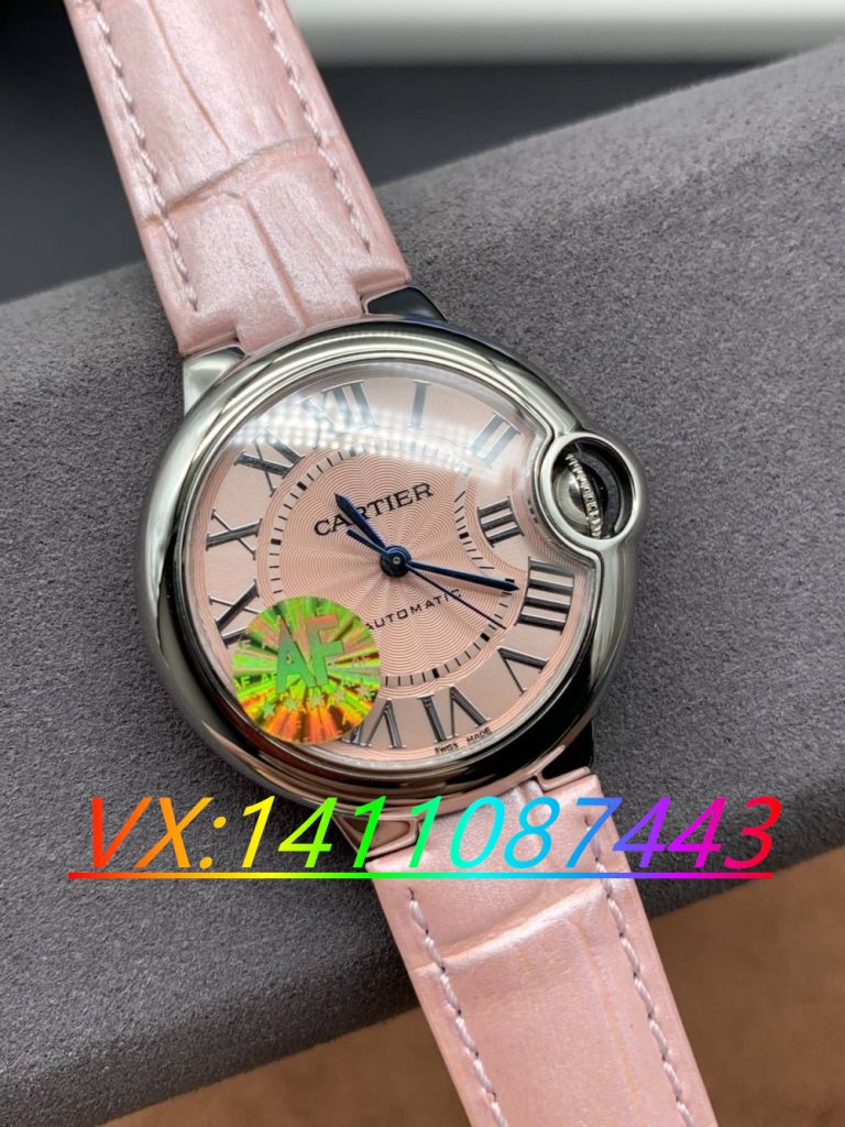 AF廠卡地亞藍氣球33mm粉氣球搭配日本機芯是否入手