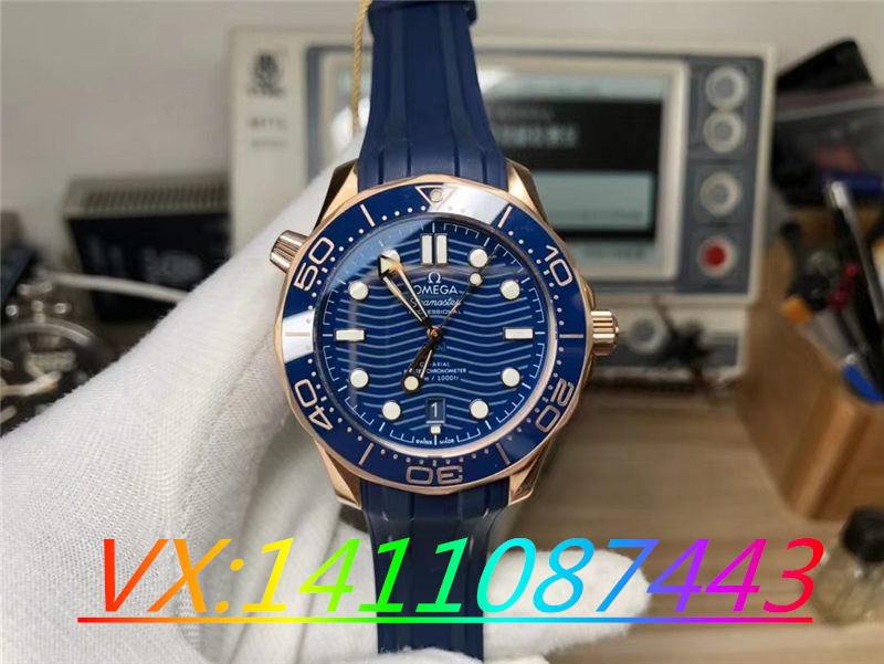 VS廠歐米茄海馬300M玫瑰金藍款怎么樣