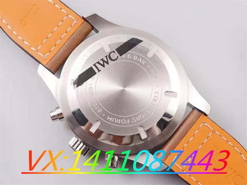 ZF廠萬(wàn)國(guó)飛行員計(jì)時(shí)IW388104綠面透底快拆表帶才是細(xì)節(jié)亮點(diǎn)