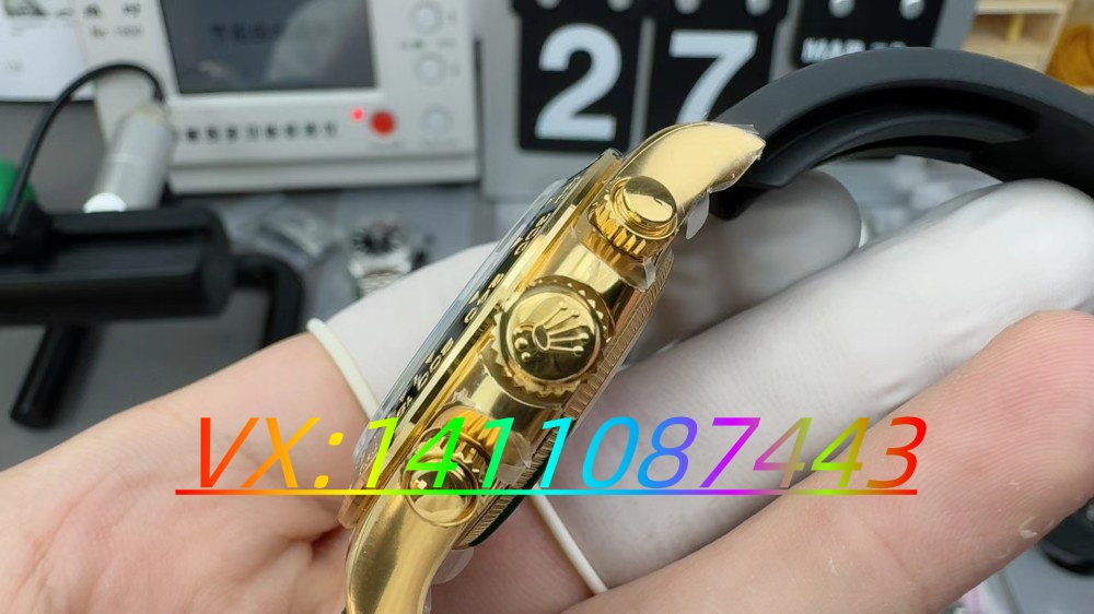 C廠勞力士余文樂同款迪通拿配置4131機芯版本參考細節