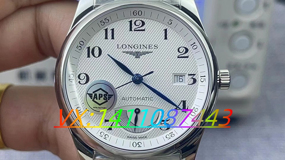 APS廠浪琴大嘴真動能顯示L602機芯細節大揭秘！