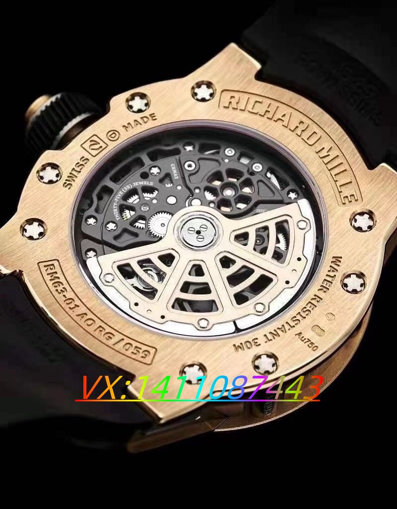 V9廠全新理查德米勒RM63-01一比一復(fù)刻，展現(xiàn)獨(dú)特個(gè)性圓形設(shè)計(jì)