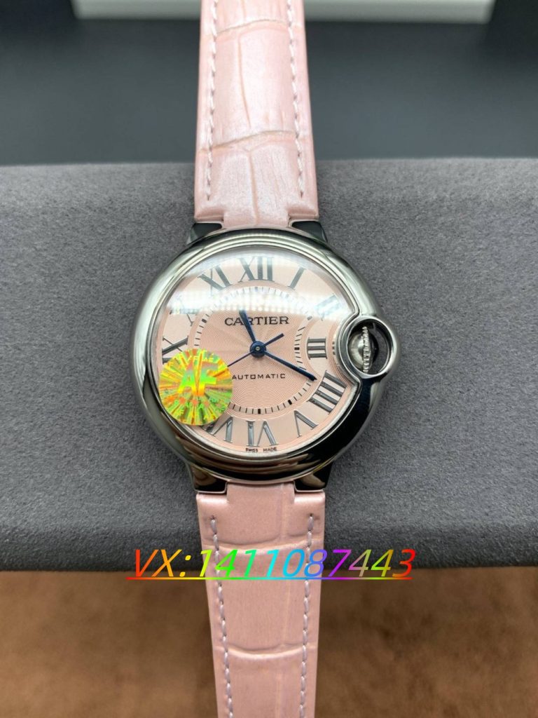 AF廠卡地亞藍氣球33mm粉氣球搭配日本機芯是否值得入手