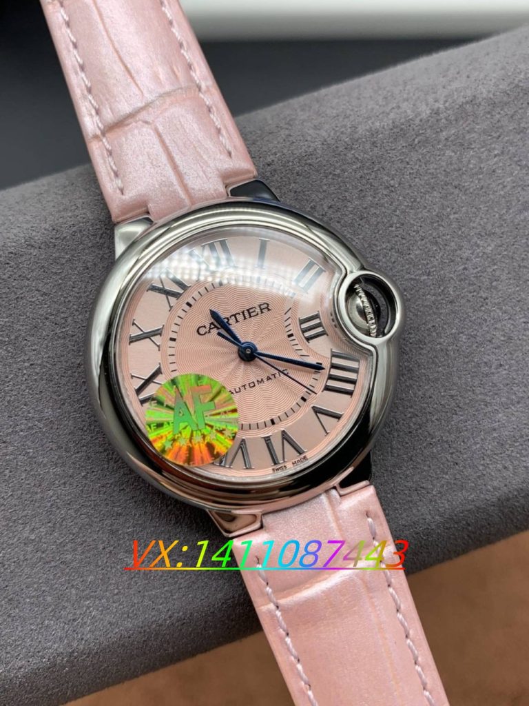 AF廠卡地亞藍氣球33mm粉氣球搭配日本機芯是否值得入手