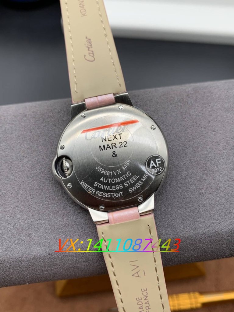 AF廠卡地亞藍氣球33mm粉氣球搭配日本機芯是否值得入手