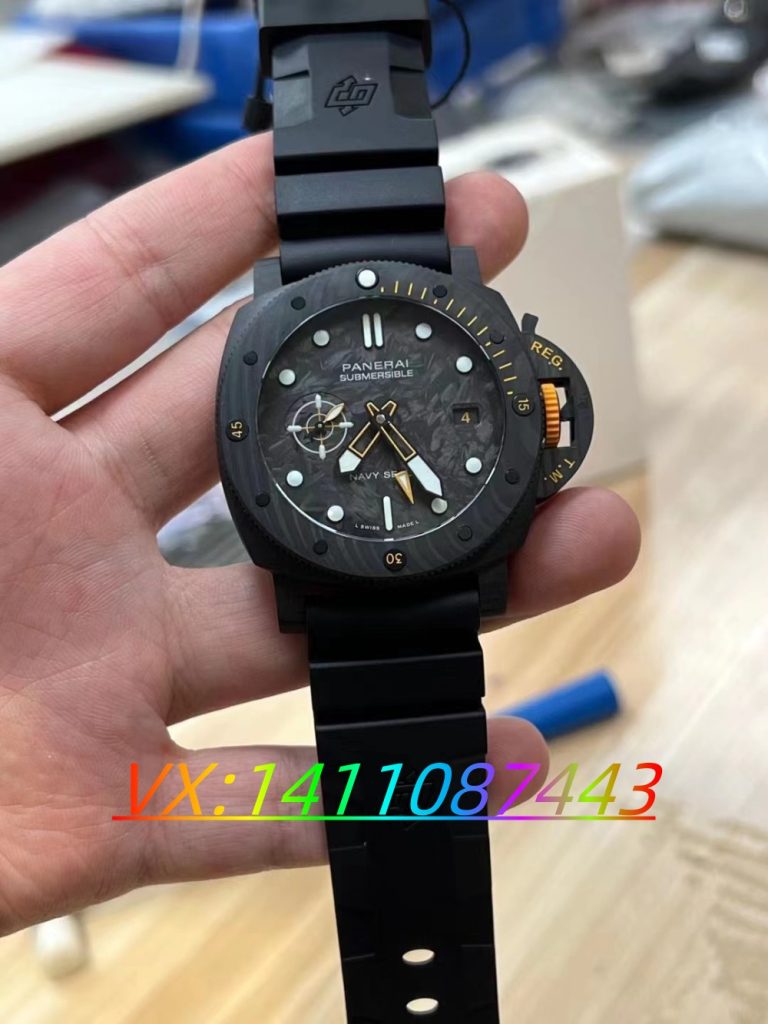 VS廠沛納海1324碳纖維搭載9011機芯做工細節評測