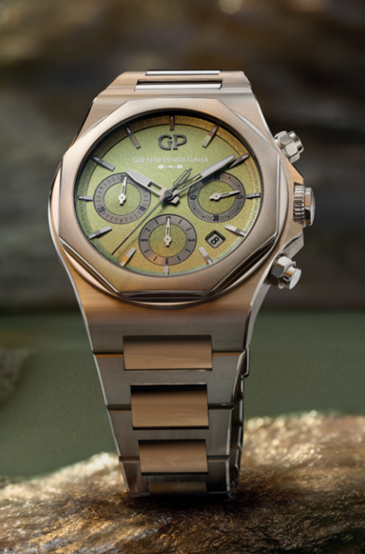 機械魅力與速度美學的碰撞:GP 芝柏表桂冠系列阿斯頓?馬丁限量計時碼表